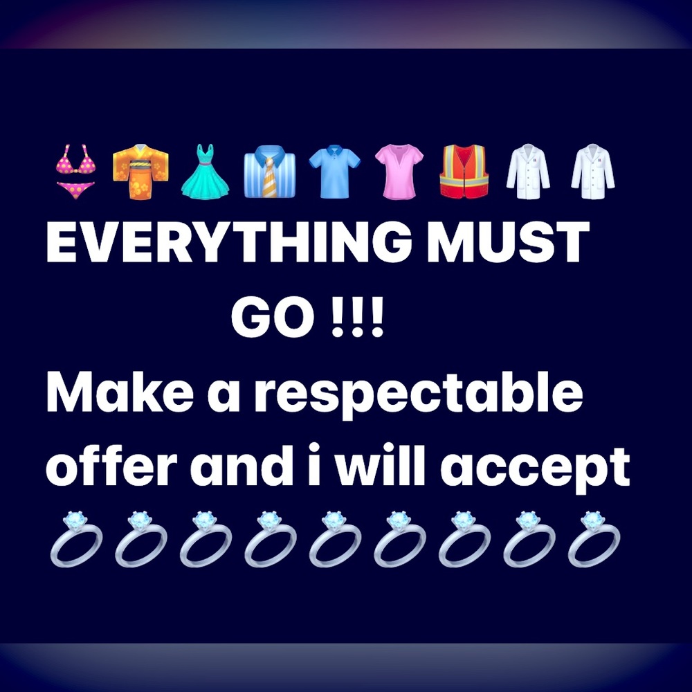 EVERYTHING MUST GO !!!